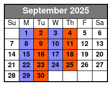 Absolutely Country Definitely Gospel September Schedule