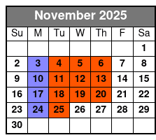 Absolutely Country Definitely Gospel November Schedule