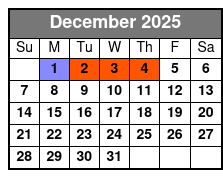 Absolutely Country Definitely Gospel December Schedule