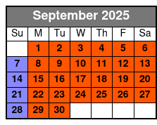 History of Fishing Museum September Schedule