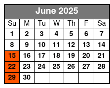 Matt Gumm and Company June Schedule