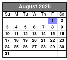 Matt Gumm and Company August Schedule