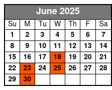 Escape Reality Magic & Illusions Dinner Show (Dinner Included) June Schedule