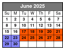 Shepherd Of The Hills Outdoor Attractions June Schedule