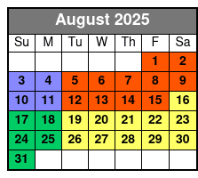 Shepherd Of The Hills Outdoor Attractions August Schedule