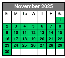 Shepherd Of The Hills Outdoor Attractions November Schedule