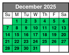 Shepherd Of The Hills Outdoor Attractions December Schedule