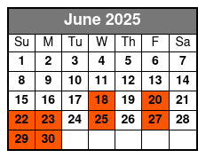 Who Dunnit Hoedown Dinner Show June Schedule