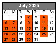 Who Dunnit Hoedown Dinner Show July Schedule