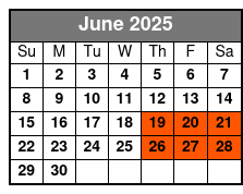 Nashville Roadhouse Live June Schedule