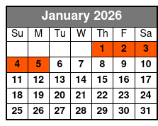 Copperhead Mountain Coaster One Ride Per Person Ticket January Schedule