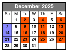 A Christmas Story Dinner Show December Schedule