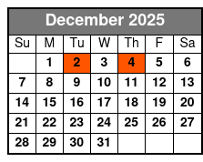Country Evolution Starring Dalena Ditto Show Only December Schedule