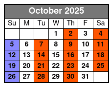 Awesome 80s October Schedule