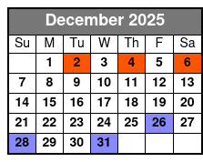 Awesome 80s December Schedule