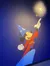 The image features the animated character Mickey Mouse in a magician's outfit pointing towards the sky with stars shining beside him.