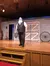 Onstage at Funny Farm Dinner Feud