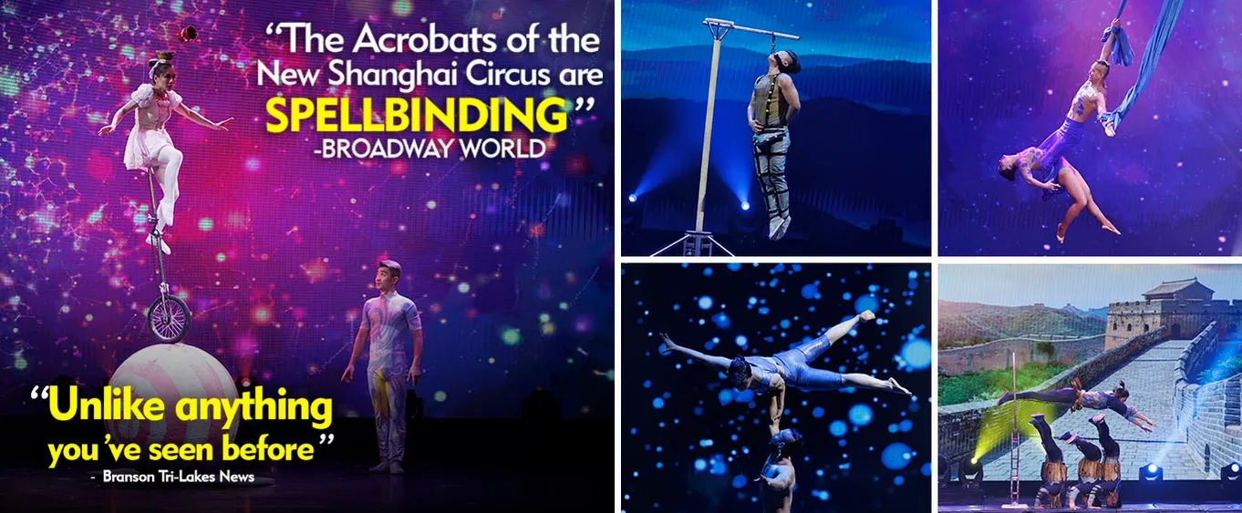 Amazing Acrobats Of Shanghai featuring Shanghai Circus
