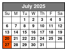 Southern Gospel Sundays with The Frosts July Schedule
