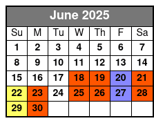 Immersive Disney Animation Experience June Schedule