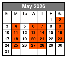 Dublin's Irish Tenors and The Celtic Ladies May Schedule