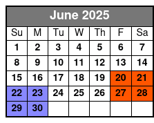 The Sons of Britches June Schedule