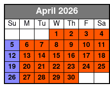 History of Fishing Museum April Schedule