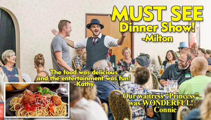 Riga Tony's Branson's Best Murder Mystery Dinner Show Photo