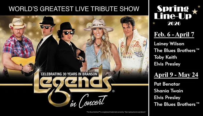Legends in Concert Branson Photo